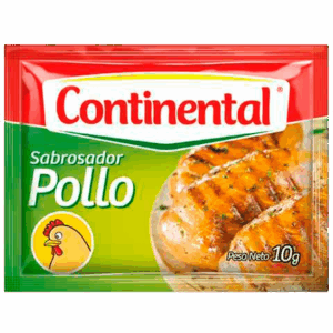 Consome continental pollo 12 sobres