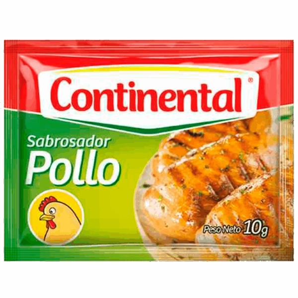 Consome continental pollo 12 sobres
