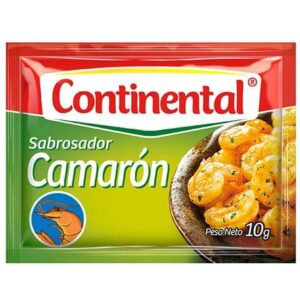 Consome continental camaron  12 sobres