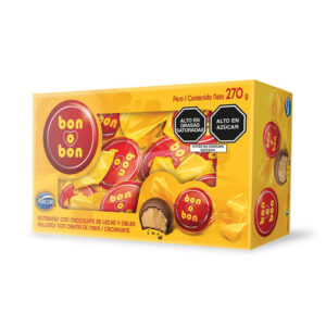 Chocolate bon bon caja 18 unid