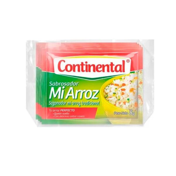 Consome continental Mi arroz 12 sobres
