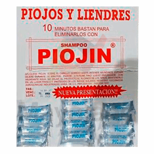 Piojin champu unid